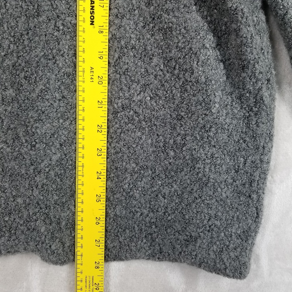 Denim 24/7 Gray Sweater with Floral Embroidery - Picture 8 of 10